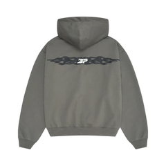 Broken Planet Chaos Hoodie Gunmetal Grey