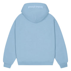 Broken Planet Market Sky Blue Zip Up Hoodie Sky Blue