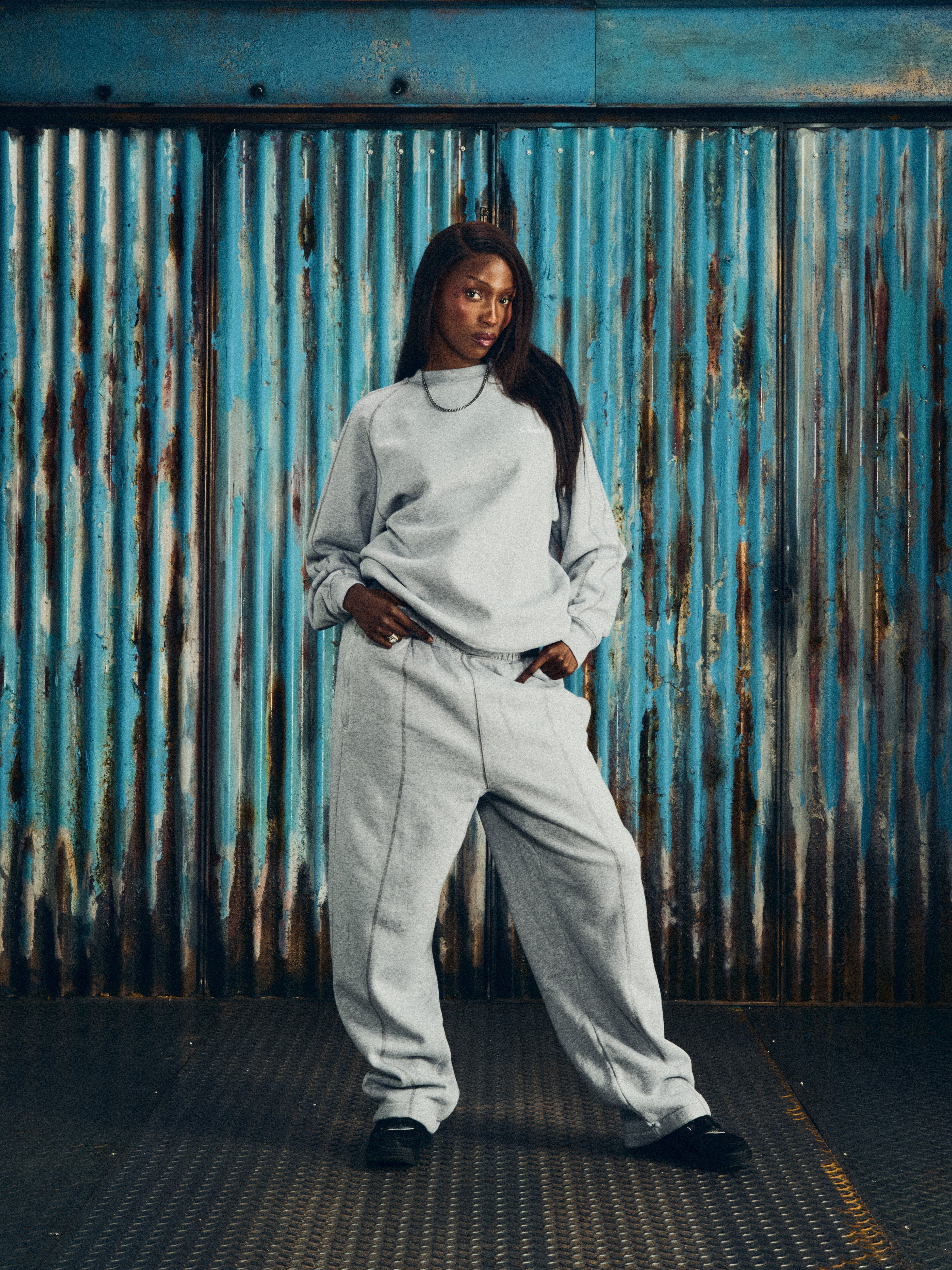 HMP V2 SWEATSHIRT [HEATHER GREY]
