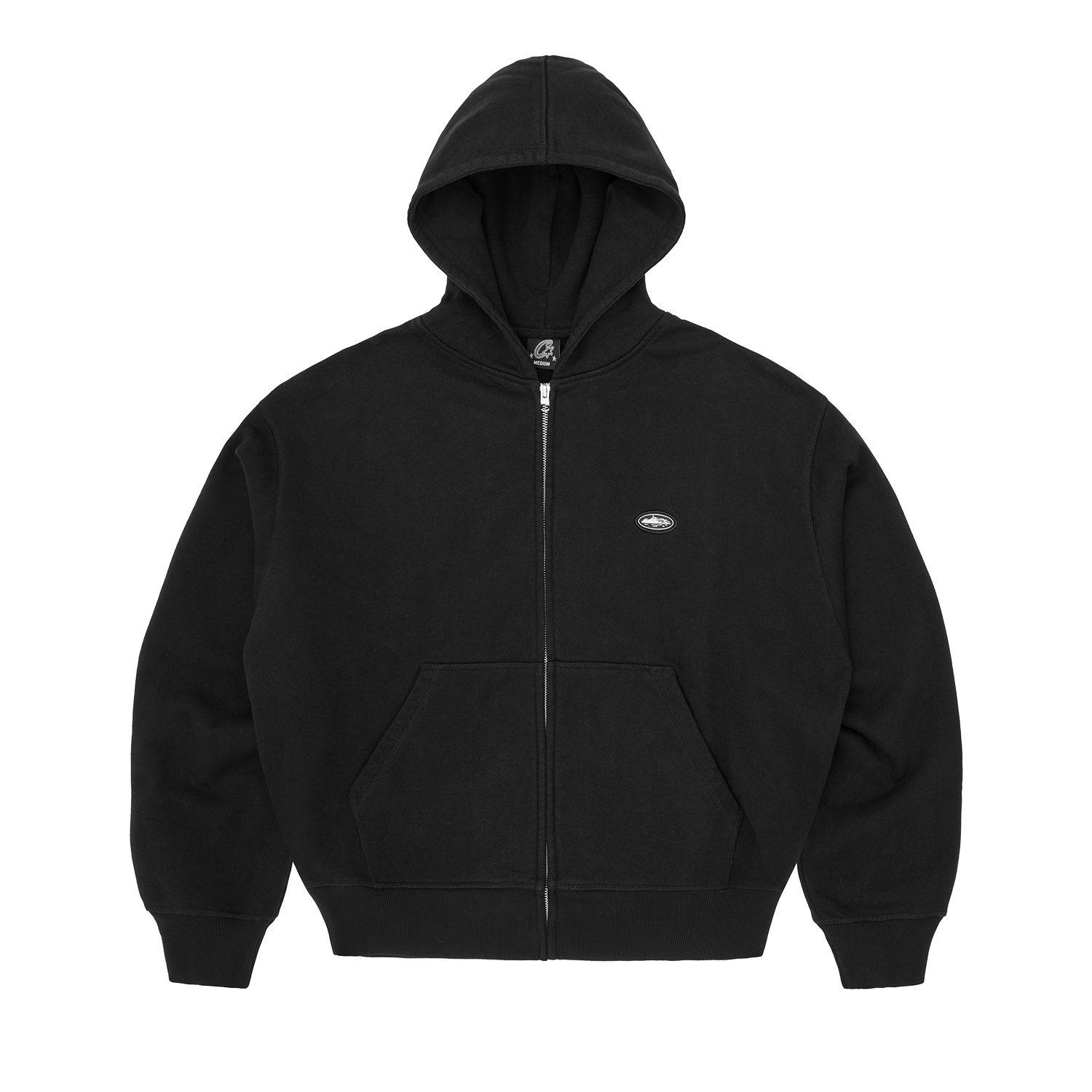 MINI ISLAND ZIP HOODIE [BLACK]